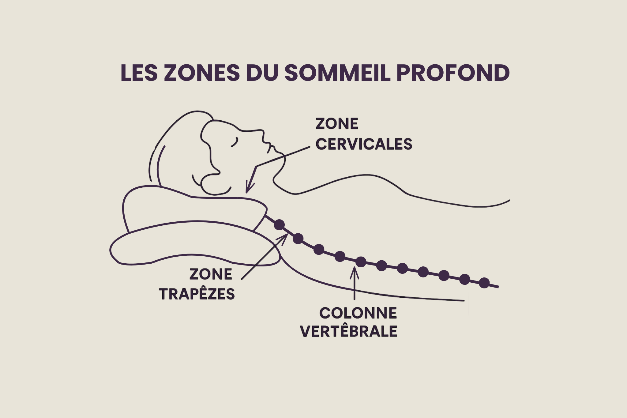 Les zones du sommeil profond